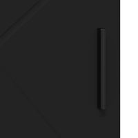 Mobile da Bagno Nero 60 x 35 x 80 cm Legno multistrato 883305