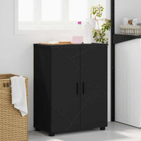Mobile da Bagno Nero 60 x 35 x 80 cm Legno multistrato 883305