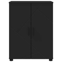 Mobile da Bagno Nero 60 x 35 x 80 cm Legno multistrato 883305