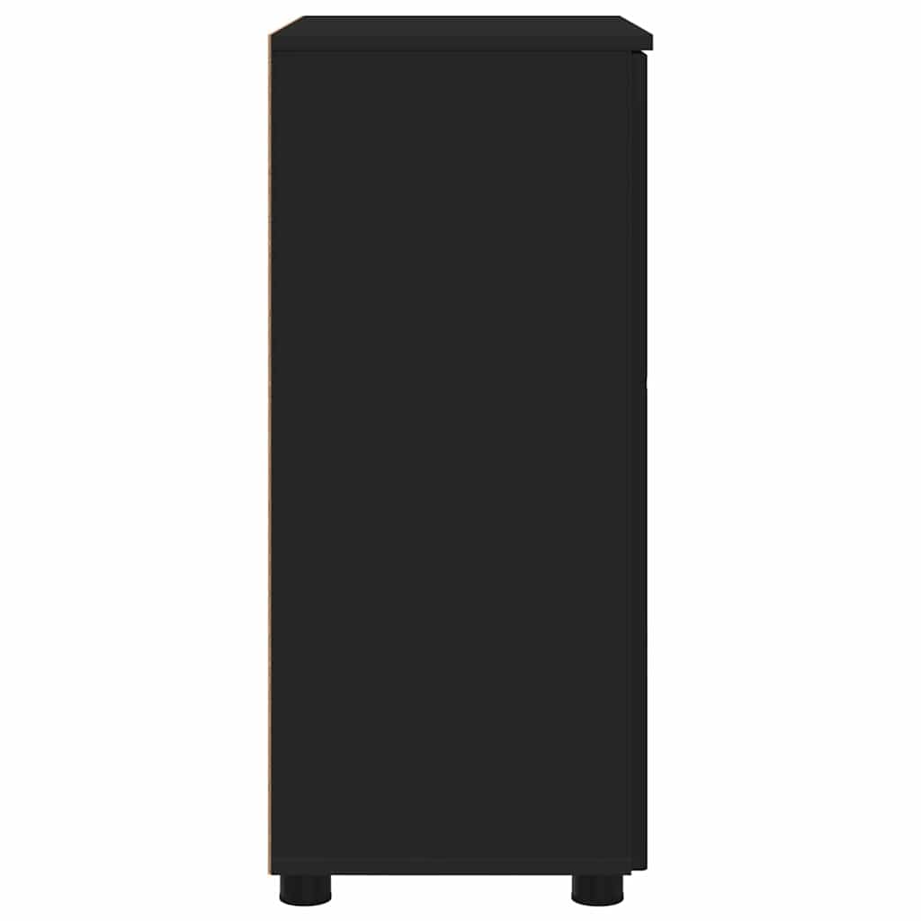 Mobile da Bagno Nero 60 x 35 x 80 cm Legno multistrato 883305