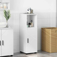 Mobile da Bagno Bianco 30 x 35 x 95 cm Legno multistrato 883314