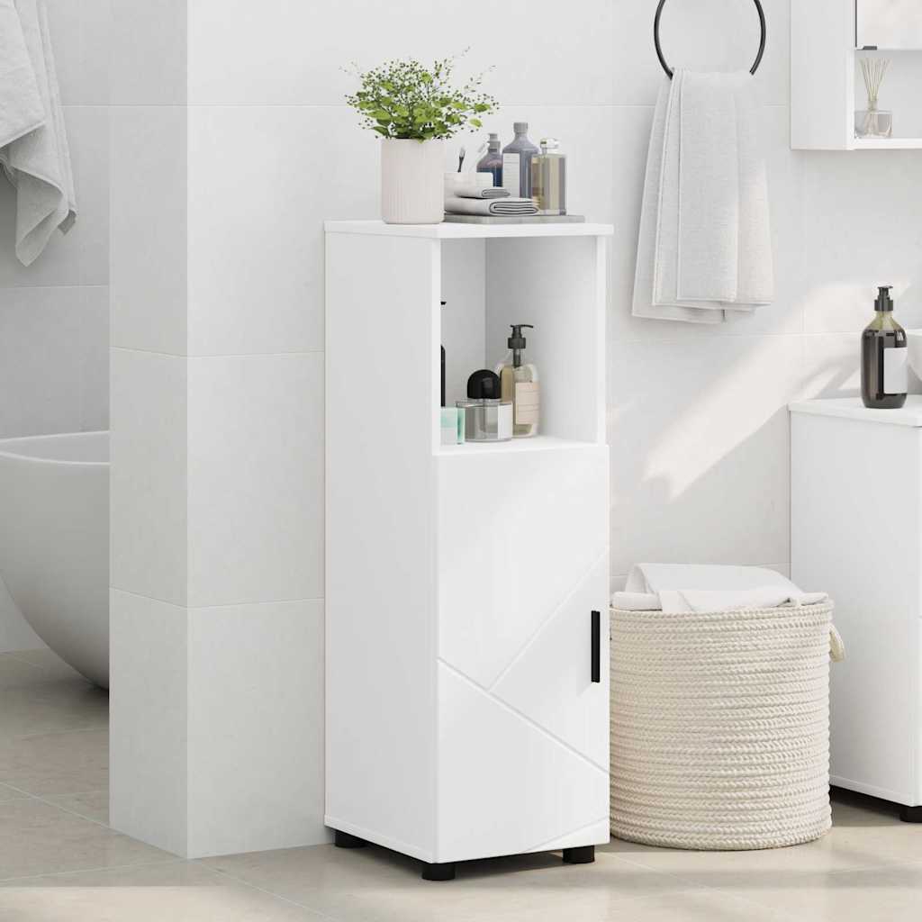 Mobile da Bagno Bianco 30 x 35 x 95 cm Legno multistrato 883314