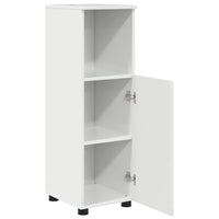 Mobile da Bagno Bianco lucido 30 x 35 x 95 cm Legno multistrato 883318