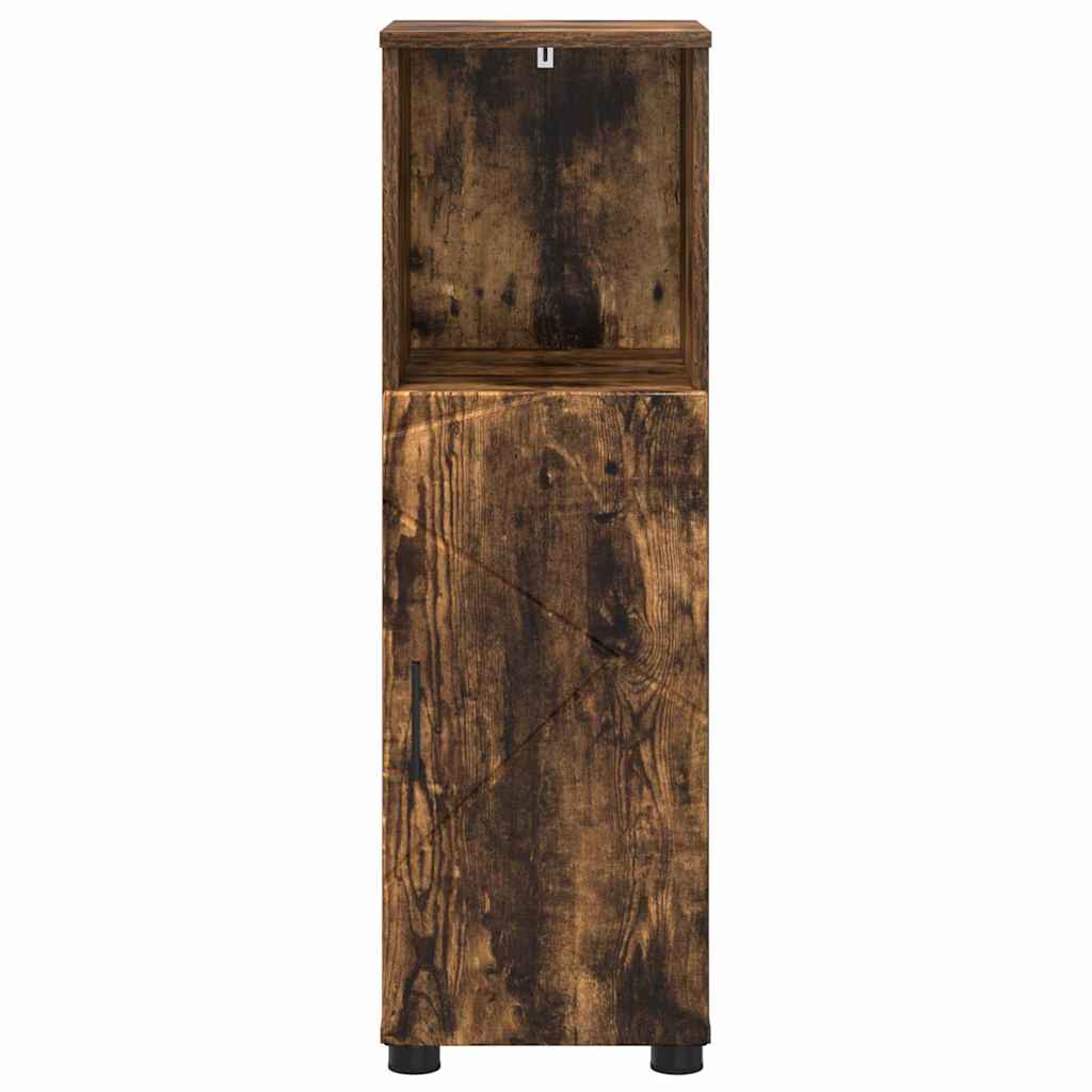 Mobile da Bagno Rovere fumo 30 x 35 x 95 cm Legno multistrato 883319