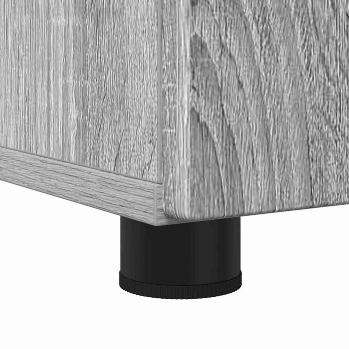 Mobile da Bagno Grigio sonoma 30 x 35 x 95 cm Legno multistrato 883320