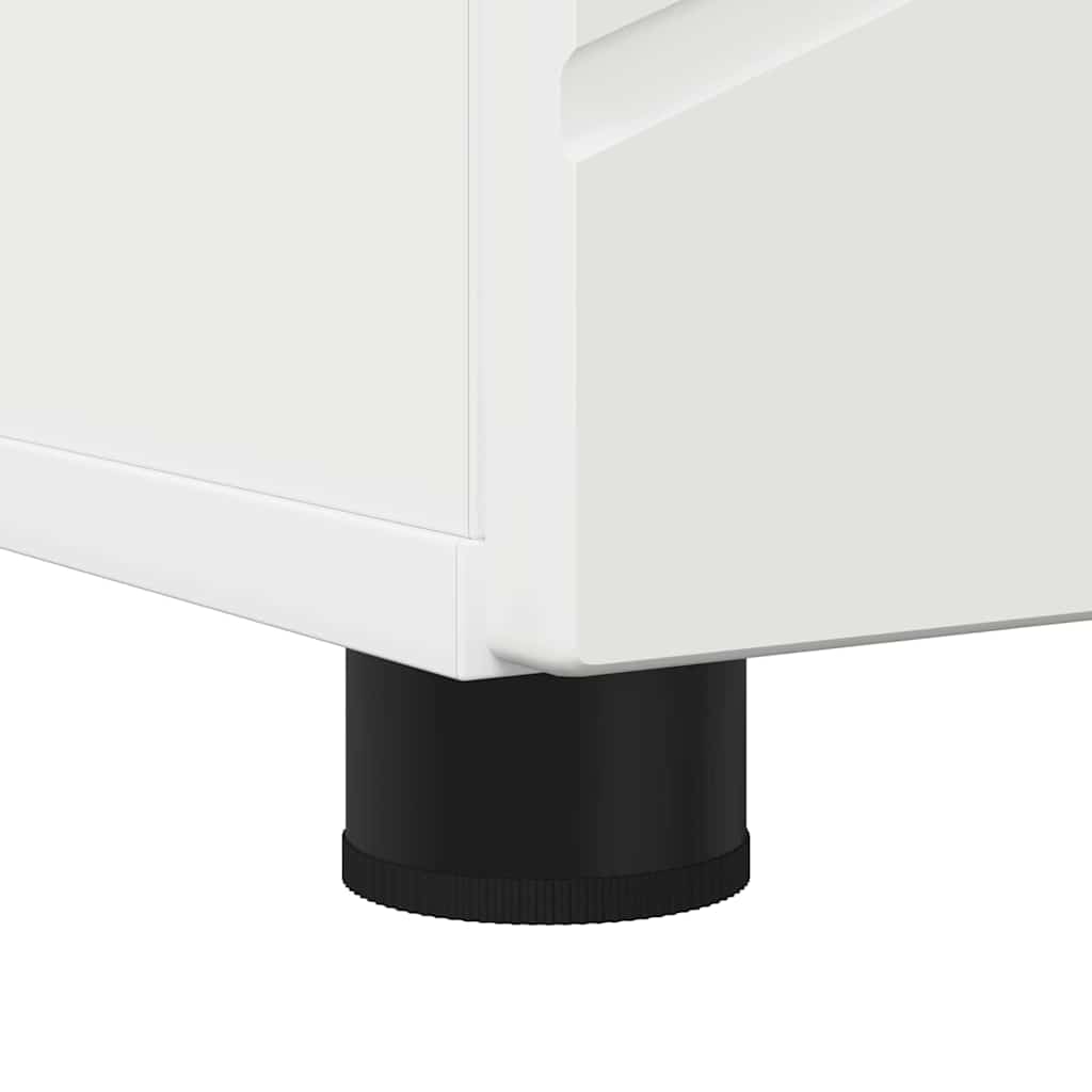 Mobiletto bagno alto Bianco 30 x 35 x 192 cm Legno multistrato 883334