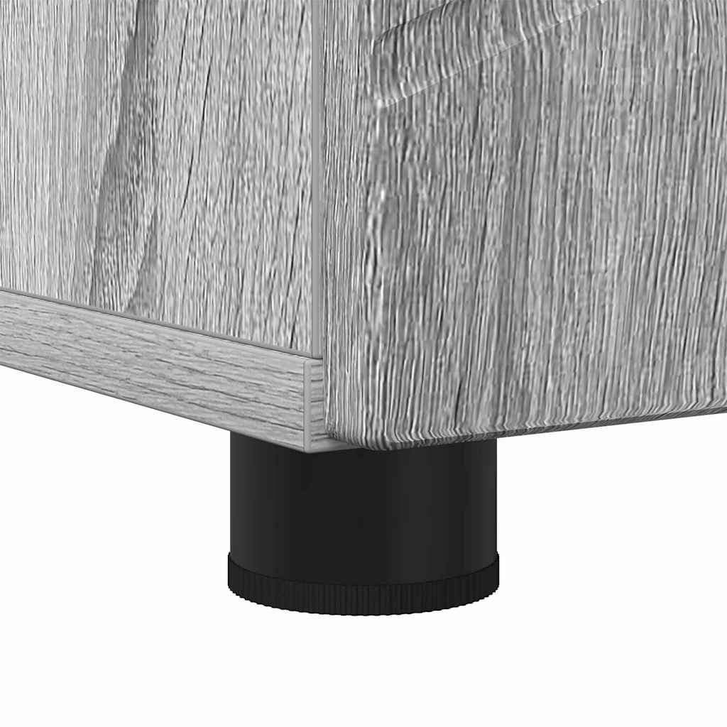 Mobiletto bagno alto con porta Grigio sonoma 30 x 35 x 192 cm 883340