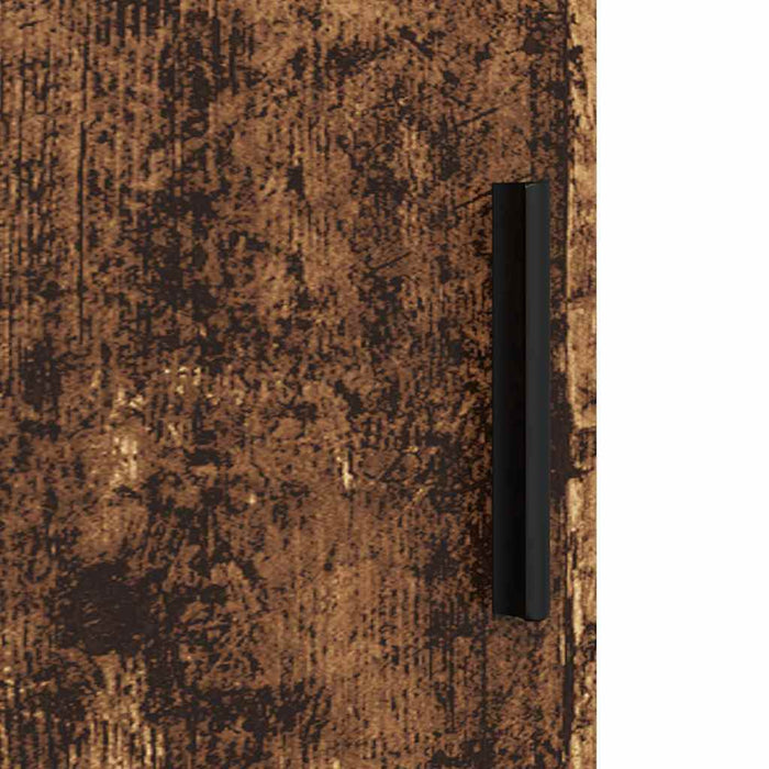 Mobiletto bagno alto con porta Legno vecchio 30 x 35 x 192 cm 883342