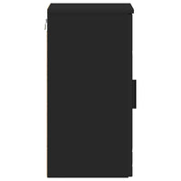 Mobile da Bagno Nero 30 x 31.5 x 61 cm Legno multistrato 883345