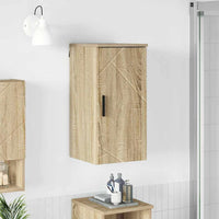 Mobile da Bagno con porta rovere sonoma 30 x 31.5 x 61 cm 883346