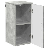 Mobile da Bagno con porta Grigio cemento 30 x 31.5 x 61 cm 883347