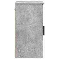 Mobile da Bagno con porta Grigio cemento 30 x 31.5 x 61 cm 883347