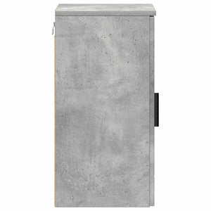 Mobile da Bagno con porta Grigio cemento 30 x 31.5 x 61 cm 883347