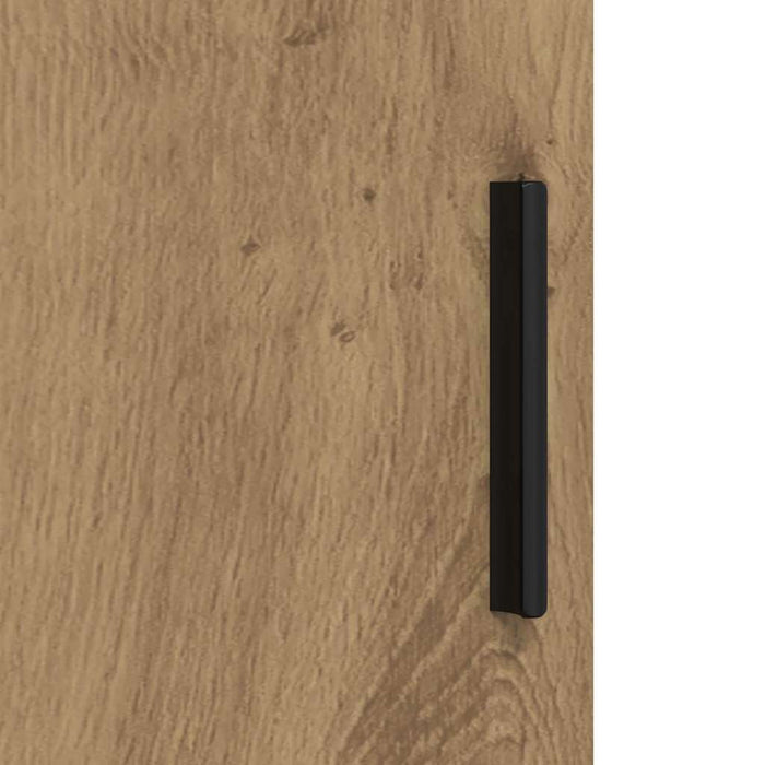 Mobile da Bagno con porta rovere artigianale 30 x 31.5 x 61 cm 883353