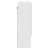 Mobiletto per specchio da bagno Bianco 80 x 17 x 55 cm 883354