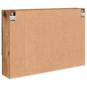 Mobiletto per specchio da bagno Legno vecchio 80 x 17 x 55 cm 883362