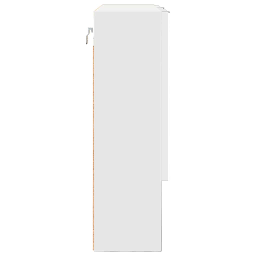 Mobiletto per specchio Bianco 59 x 17 x 55 cm Legno multistrato 883364