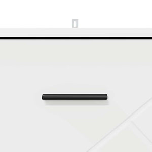 Armadio da Notte Bianco 38 x 38 x 66 cm Legno multistrato 883374