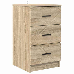 Armadio da Notte con cassetto rovere sonoma 38 x 38 x 66 cm 883376