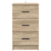 Armadio da Notte con cassetto rovere sonoma 38 x 38 x 66 cm 883376