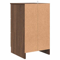 Armadio da Notte con cassetto Rovere marrone 38 x 38 x 66 cm 883381
