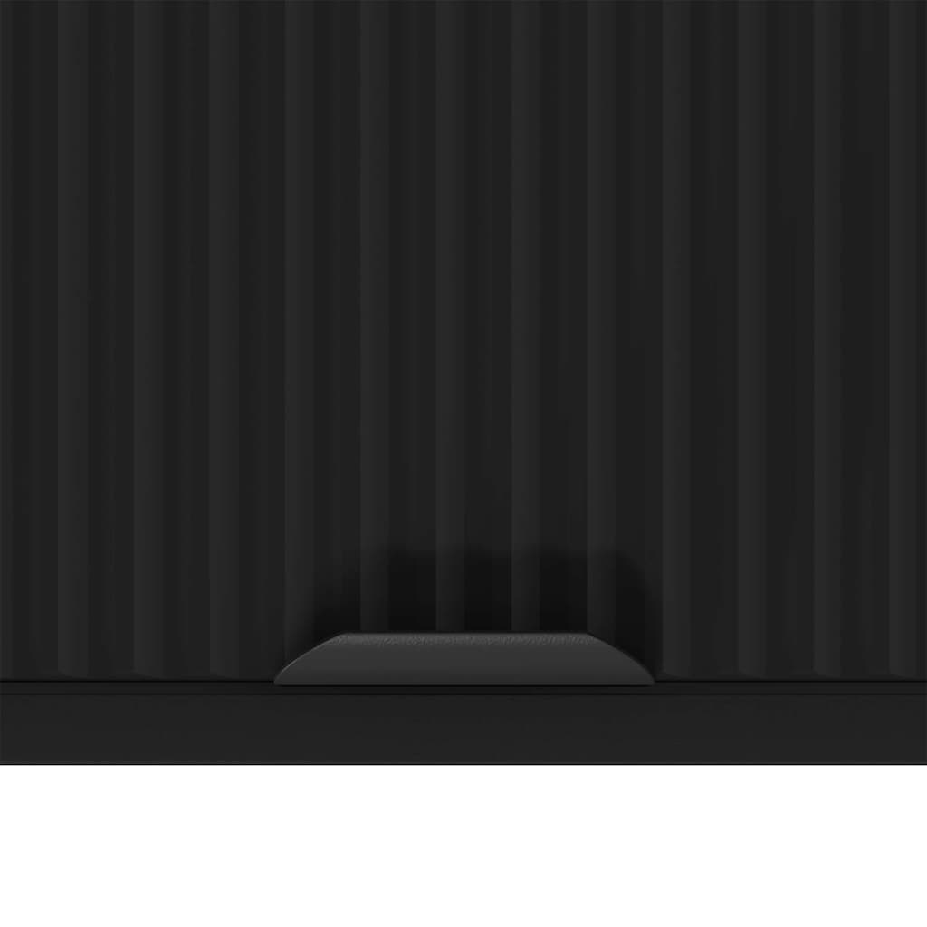 Mobile da Bagno Nero 39 x 23.5 x 65 cm Legno multistrato 883385