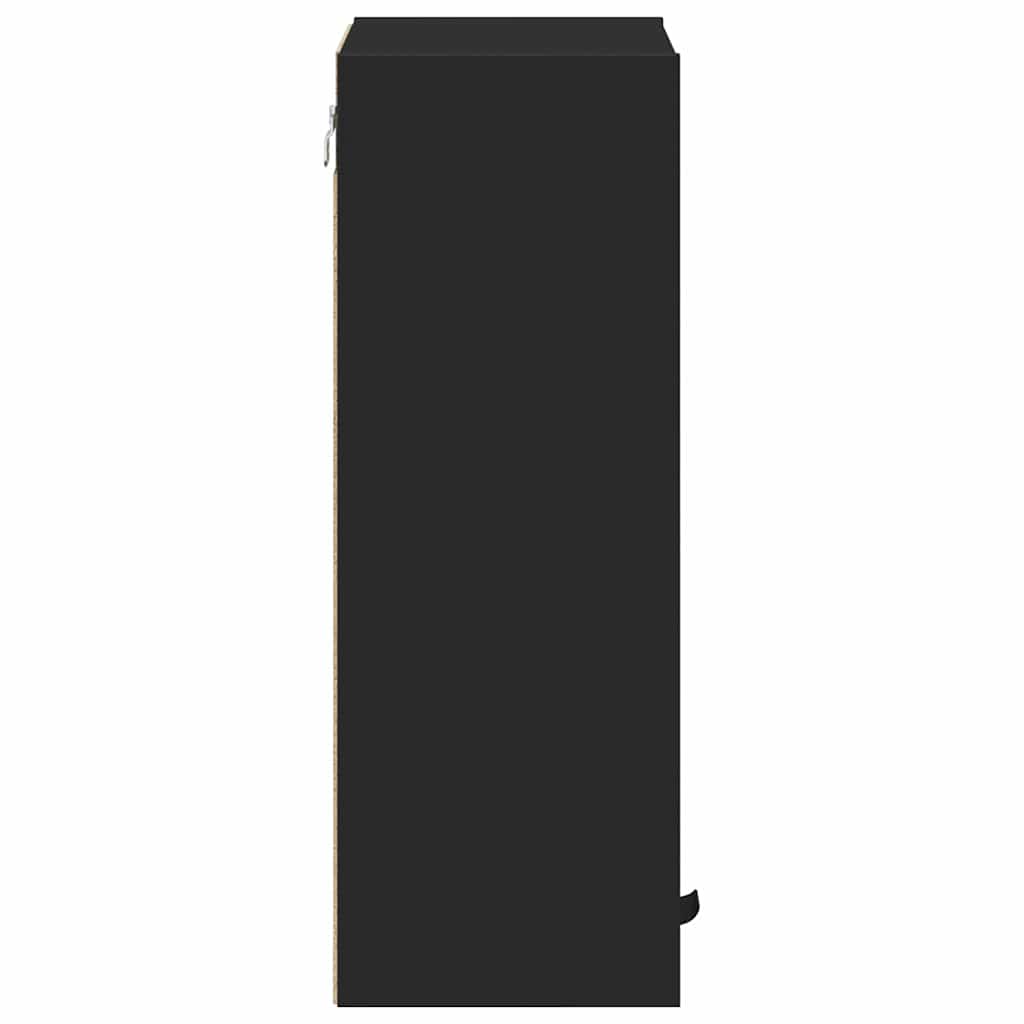 Mobile da Bagno Nero 39 x 23.5 x 65 cm Legno multistrato 883385