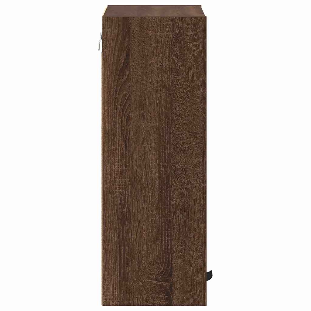 Mobile da Bagno con porta Rovere Marrone 39 x 23,5 x 65 cm 883391