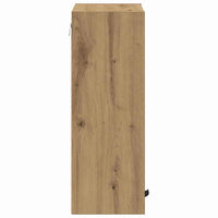 Mobile da Bagno con porta rovere artigianale 39 x 23.5 x 65 cm 883393