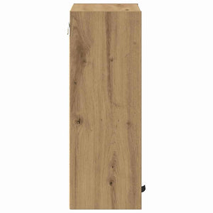 Mobile da Bagno con porta rovere artigianale 39 x 23.5 x 65 cm 883393