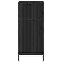 Mobile da Bagno Nero 39.5 x 36 x 88 cm Legno multistrato 883395