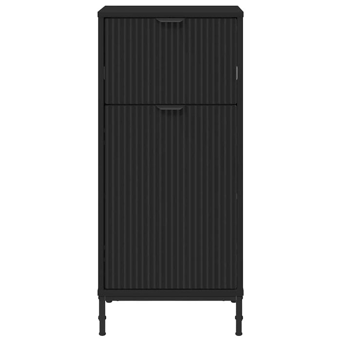 Mobile da Bagno Nero 39.5 x 36 x 88 cm Legno multistrato 883395