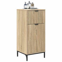 Mobile da Bagno con cassetto rovere sonoma 39.5 x 36 x 88 cm 883396
