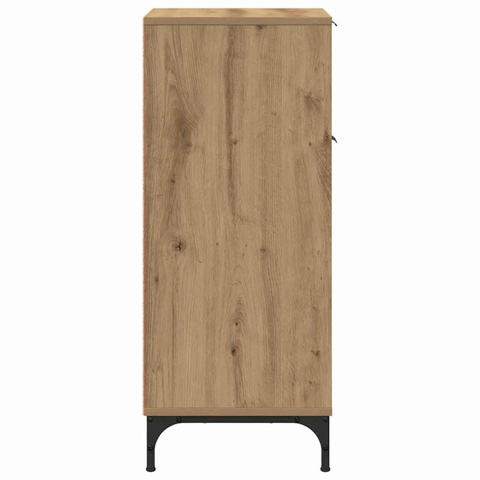 Mobile da Bagno con porta rovere artigianale 39.5 x 36 x 88 cm 883403