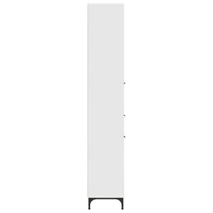 Mobiletto bagno alto con cassetto Bianco 31.5 x 33 x 190 cm 883404