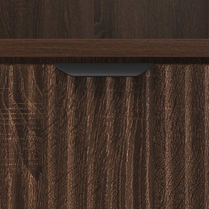 Mobiletto bagno alto Rovere marrone 31.5 x 33 x 190 cm 883411