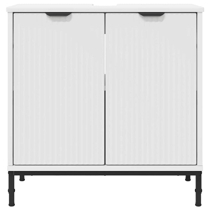 Armadio per Lavabo da Bagno Bianco 60,5 x 33,5 x 61 cm 883414