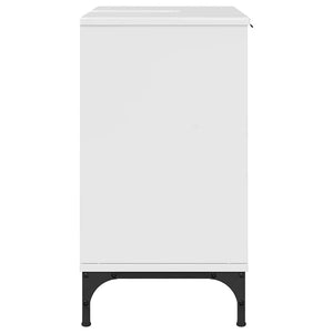 Armadio per Lavabo da Bagno Bianco lucido 60,5 x 33,5 x 61 cm 883418