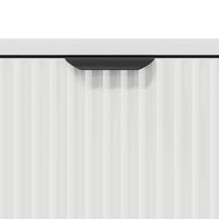 Credenza-Buffet-Armadio da cucina Bianco 69.5 x 33 x 82 cm Legno multistrato