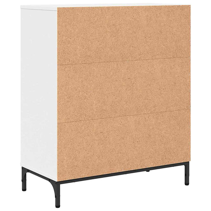 Credenza Bianco 69.5 x 33 x 82 cm Legno multistrato 883424