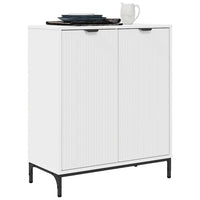 Credenza Bianco 69.5 x 33 x 82 cm Legno multistrato 883424