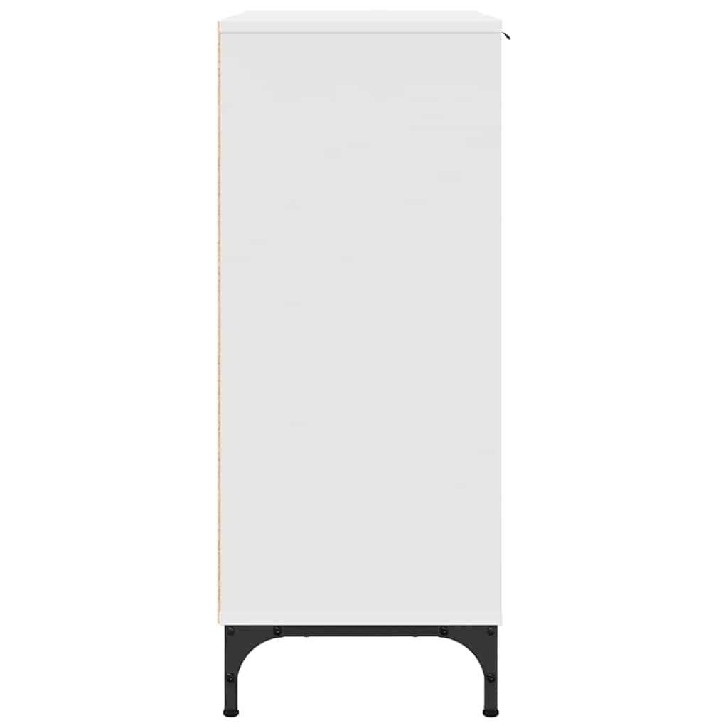 Credenza Bianco 69.5 x 33 x 82 cm Legno multistrato 883424