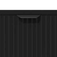 Credenza Nero 69.5 x 33 x 82 cm Legno multistrato 883425