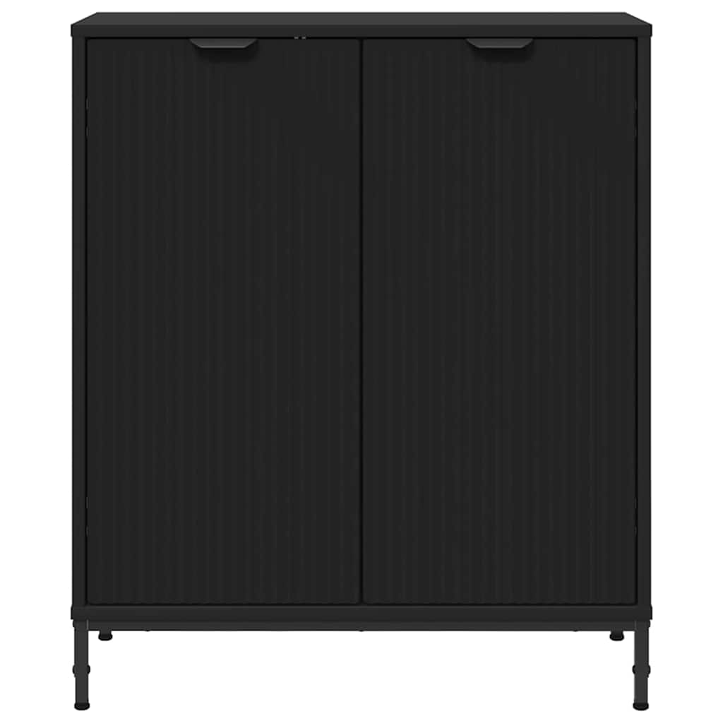 Credenza Nero 69.5 x 33 x 82 cm Legno multistrato 883425