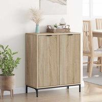 Credenza rovere sonoma 69.5 x 33 x 82 cm Legno multistrato 883426