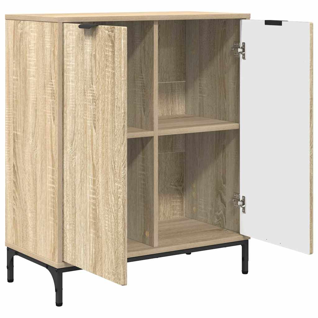 Credenza rovere sonoma 69.5 x 33 x 82 cm Legno multistrato 883426