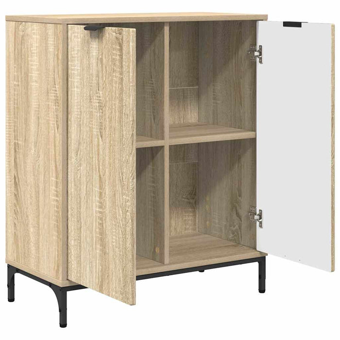 Credenza rovere sonoma 69.5 x 33 x 82 cm Legno multistrato 883426