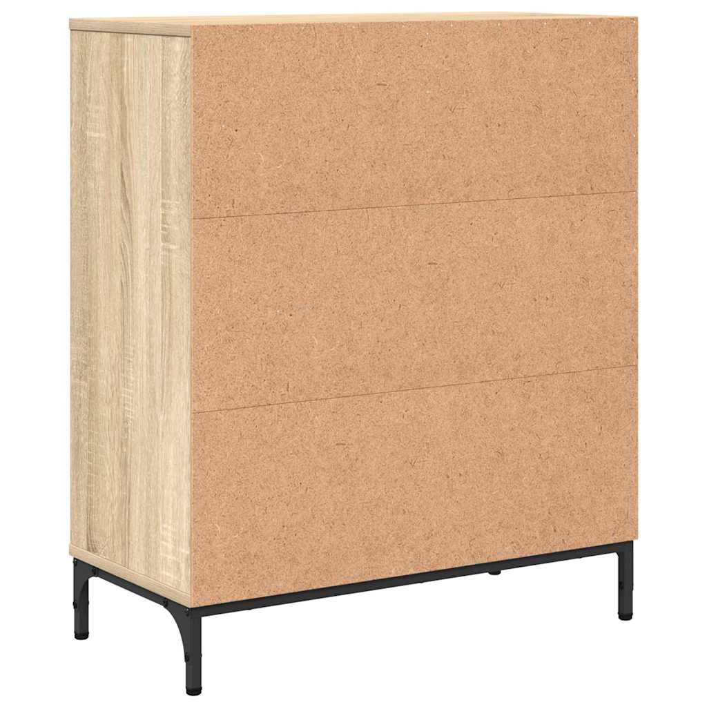 Credenza rovere sonoma 69.5 x 33 x 82 cm Legno multistrato 883426