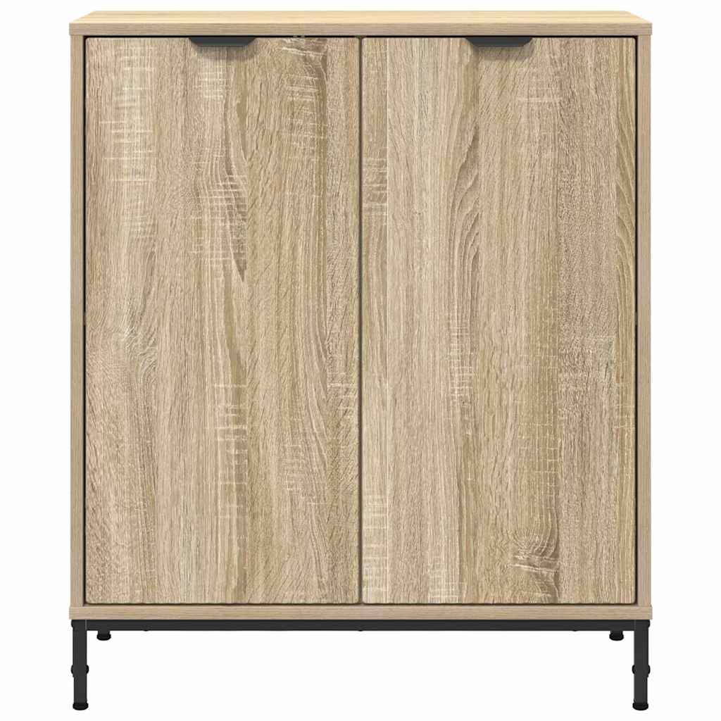 Credenza rovere sonoma 69.5 x 33 x 82 cm Legno multistrato 883426
