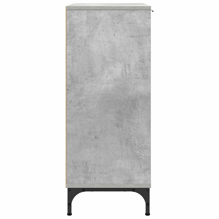 Credenza Grigio cemento 69.5 x 33 x 82 cm Legno multistrato 883427